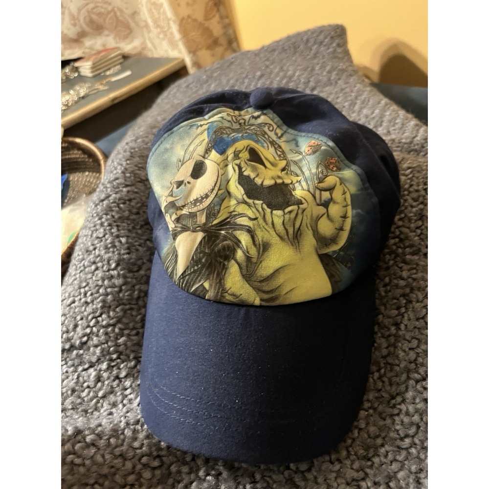 Disney Tim Burton Nightmare Before Christmas Snapback Baseball Cap Jack & Oogie